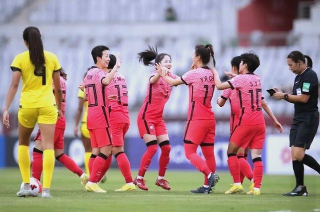 韩国女足实力突出，备战下一轮比赛的简单介绍